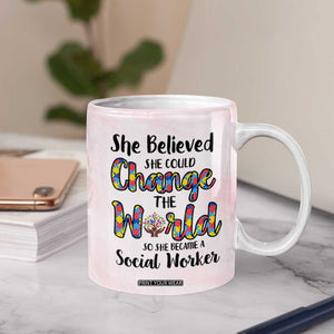 Social Worker Gifts For Women Coffee Mug Gift for Social Work Week Office Coworker TB10 Print Your Wear