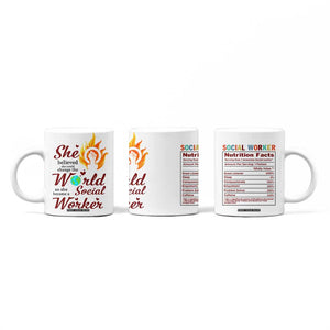 Social Worker Gifts For Women Coffee Mug Social Works Practitioner Appreciation Week TB10 Print Your Wear