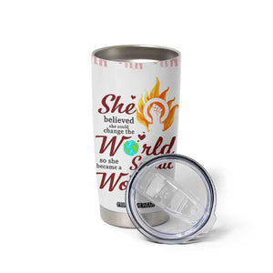Social Worker Gifts For Women Tumbler Cup Social Works Practitioner Appreciation Week TB10 Print Your Wear