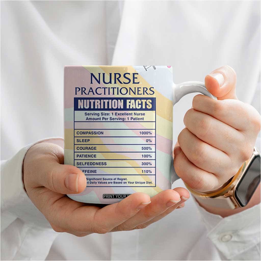 Nurses Practitioner Coffee Mug NP Gifts For Women Nursing School TB10 Print Your Wear