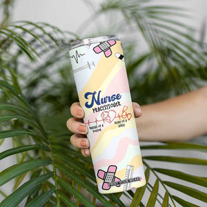 Nurses Practitioner Skinny Tumbler NP Gifts For Women Nursing School TB10 Print Your Wear