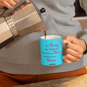 Gifts For Flamingo Lover Coffee Mug Positive Flamingo Affirmation Gifts TB10 Print Your Wear
