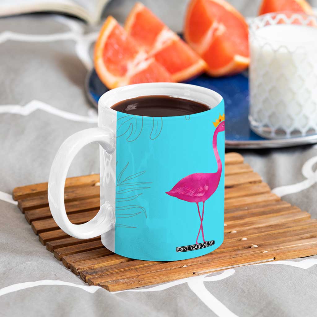 Gifts For Flamingo Lover Coffee Mug Positive Flamingo Affirmation Gifts TB10 Print Your Wear