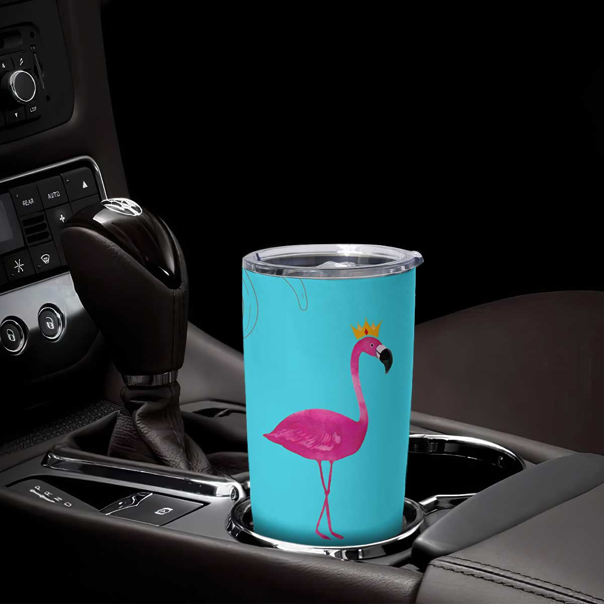 Gifts For Flamingo Lover Tumbler Cup Positive Flamingo Affirmation Gifts TB10 Print Your Wear