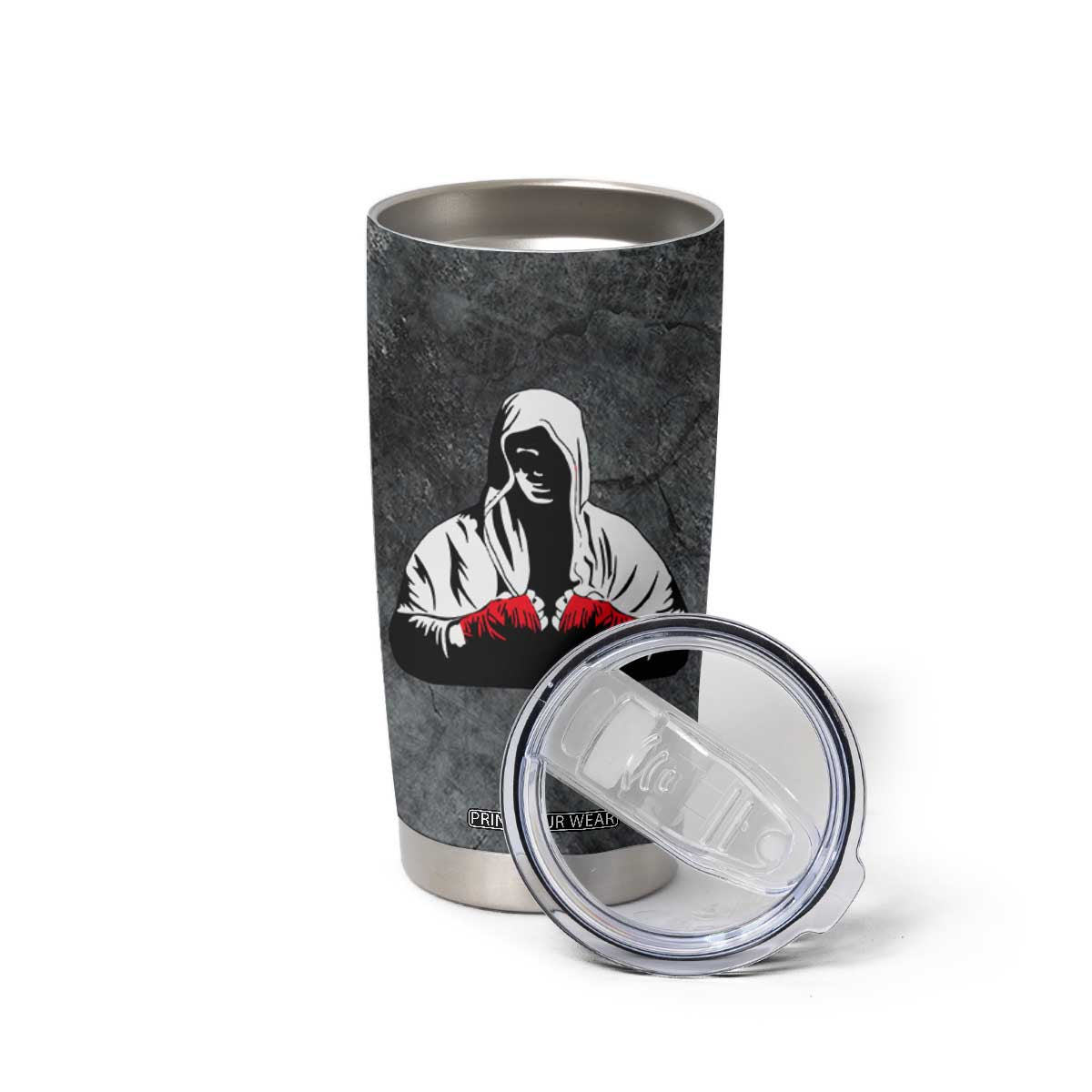 Boxing Gifts Tumbler Cup Touch Me And Your First Boxing Lesson Is Free TB10 Print Your Wear