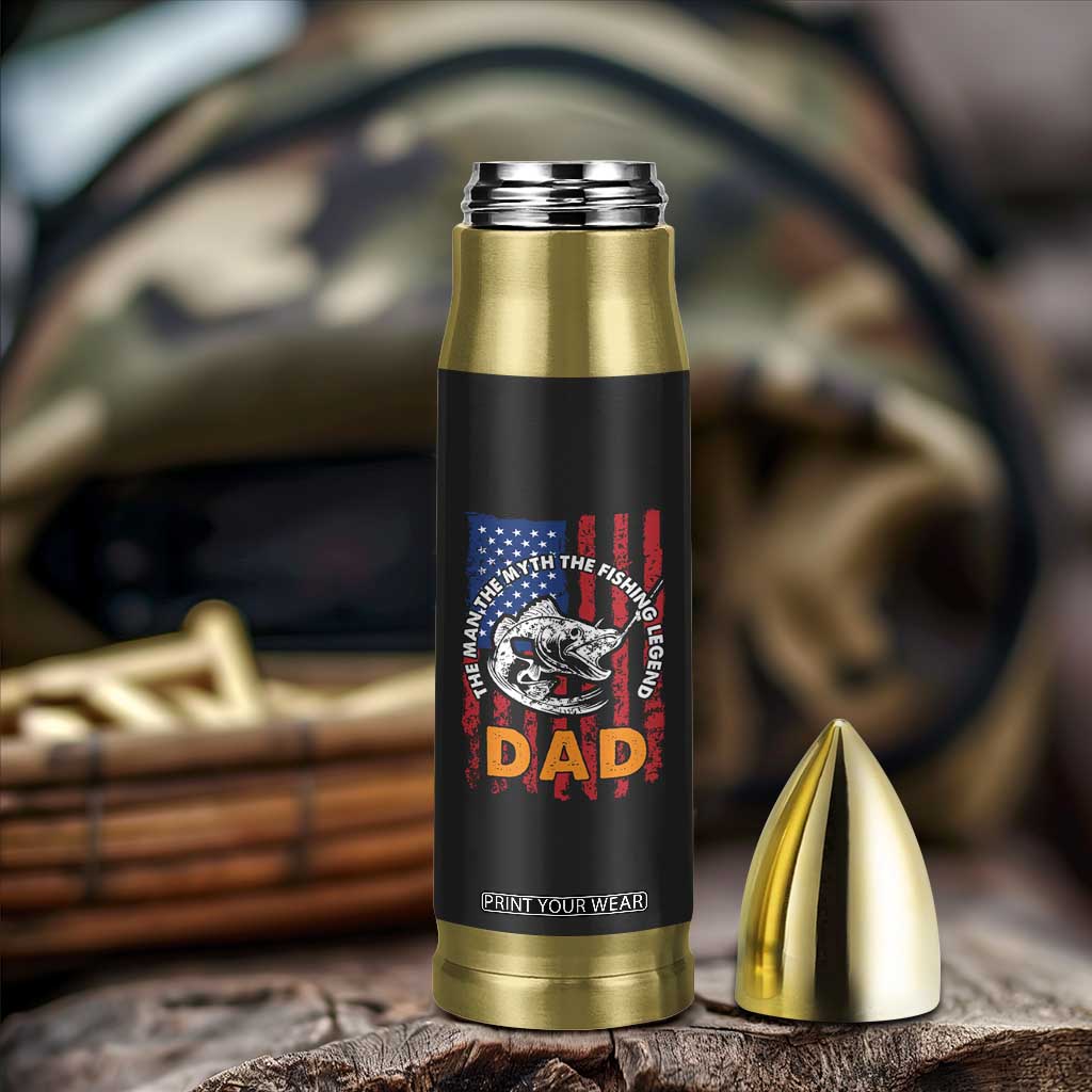 Funny Fishing Fathers Day Bullet Tumbler I Can't Work Today My Arm Is In A Cast Dad Gifts TB10 Print Your Wear