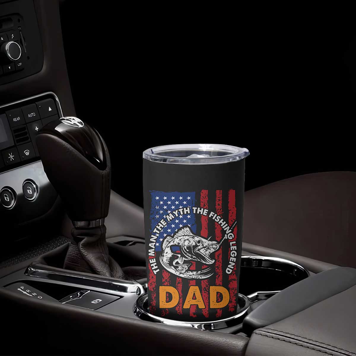 Funny Fishing Fathers Day Tumbler Cup I Can't Work Today My Arm Is In A Cast Dad Gifts TB10 Print Your Wear