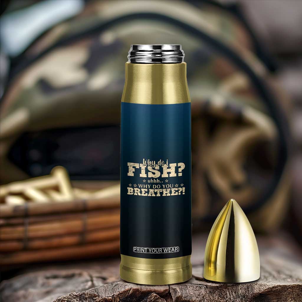 Fishing Gifts For Men Bullet Tumbler Eat Sleep Fish Repeat Bass Fishing TB10 Print Your Wear