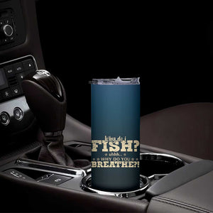 Fishing Gifts For Men Skinny Tumbler Eat Sleep Fish Repeat Bass Fishing TB10 Print Your Wear