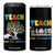 Autism Teacher 4 in 1 Can Cooler Tumbler Accept Love Understand Cute Puzzle TB10 One Size: 16 oz Black Print Your Wear