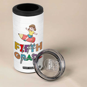 Fifth Grade 4 in 1 Can Cooler Tumbler Teacher Back to School TB10 Print Your Wear
