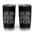 Harris 2024 Election Tumbler Cup Kamala Vintage Floral Feminine TB10 Black Print Your Wear