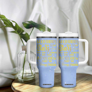 Best Friends Gift Tumbler With Handle Friendship Gifts for Sister, Besties, BFF Good Friends Are Like Stars You Don't Always See Them But You Know They Are Always There TB10 Print Your Wear