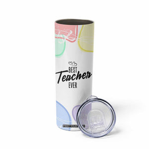 Best Teacher Appreciation Gifts Skinny Tumbler From Students Cute Pastel Butterfly TB10 Print Your Wear