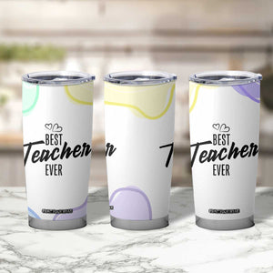 Best Teacher Appreciation Gifts Tumbler Cup From Students Cute Pastel Butterfly TB10 Print Your Wear