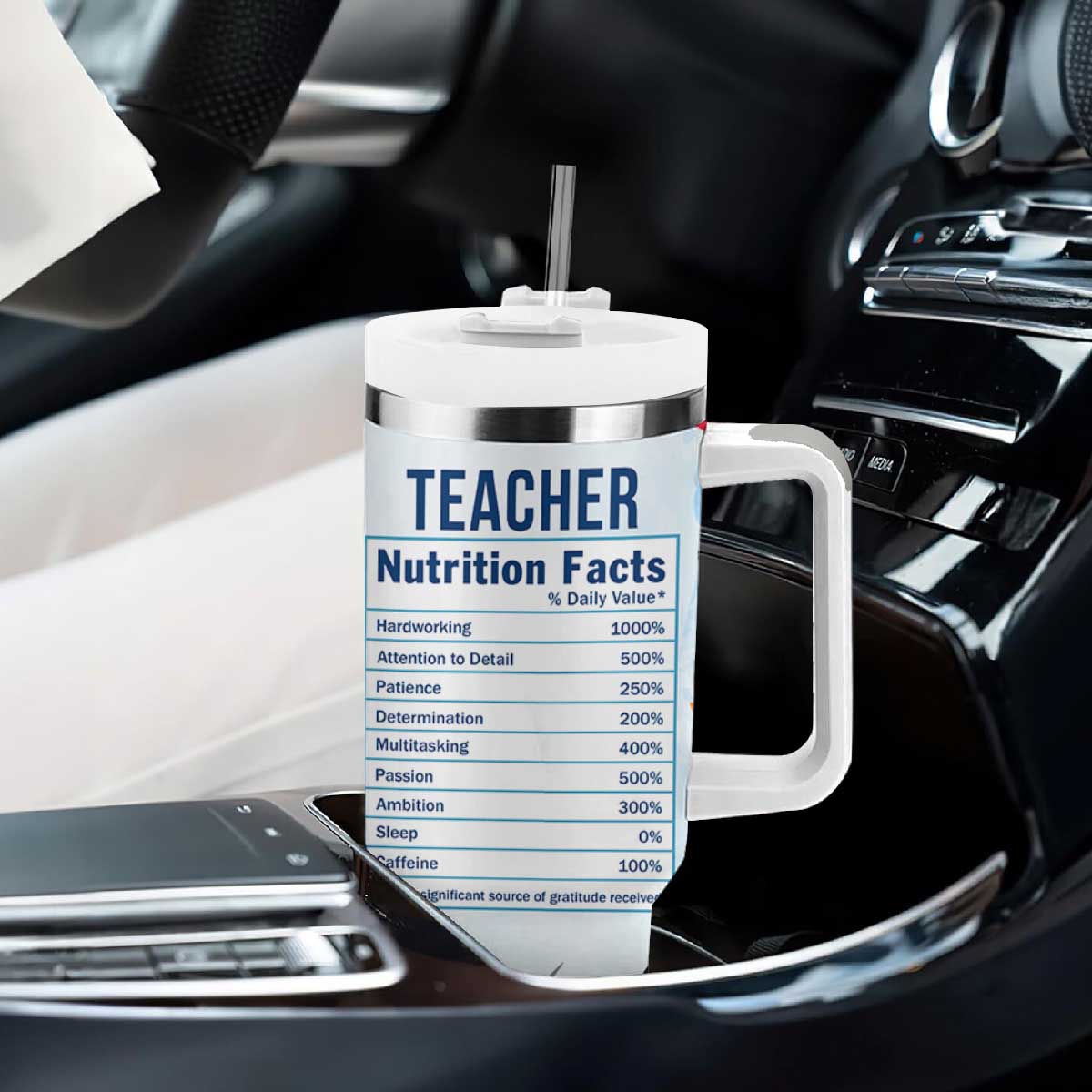 Funny Teacher Appreciation Gifts Tumbler With Handle Tears Of My Students Funny College Professor TB10 Print Your Wear