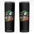 Rasta Reggae Music Marley Skinny Tumbler One Love Jamaica Peace Rastafari Roots TB10 Black Print Your Wear