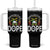 Jamaican Girl Tumbler With Handle Unapologetically Dope Black Pride Melanin Afro Jamaica Flag Messy Bun TB10 One Size: 40 oz Black Print Your Wear