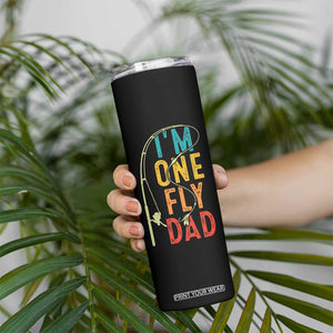 Fly Fishing Skinny Tumbler Funny Fathers Day Reel Cool Dad Papa Fly Tying Fisherman TB10 Print Your Wear