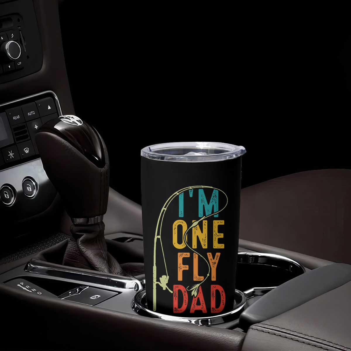 Fly Fishing Tumbler Cup Funny Fathers Day Reel Cool Dad Papa Fly Tying Fisherman TB10 Print Your Wear