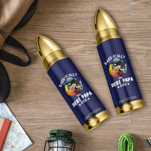 Fishing Gifts For Men Bullet Tumbler Best Papa Ever Bass Fish Fisherman Fathers Day Gift TB10 Print Your Wear