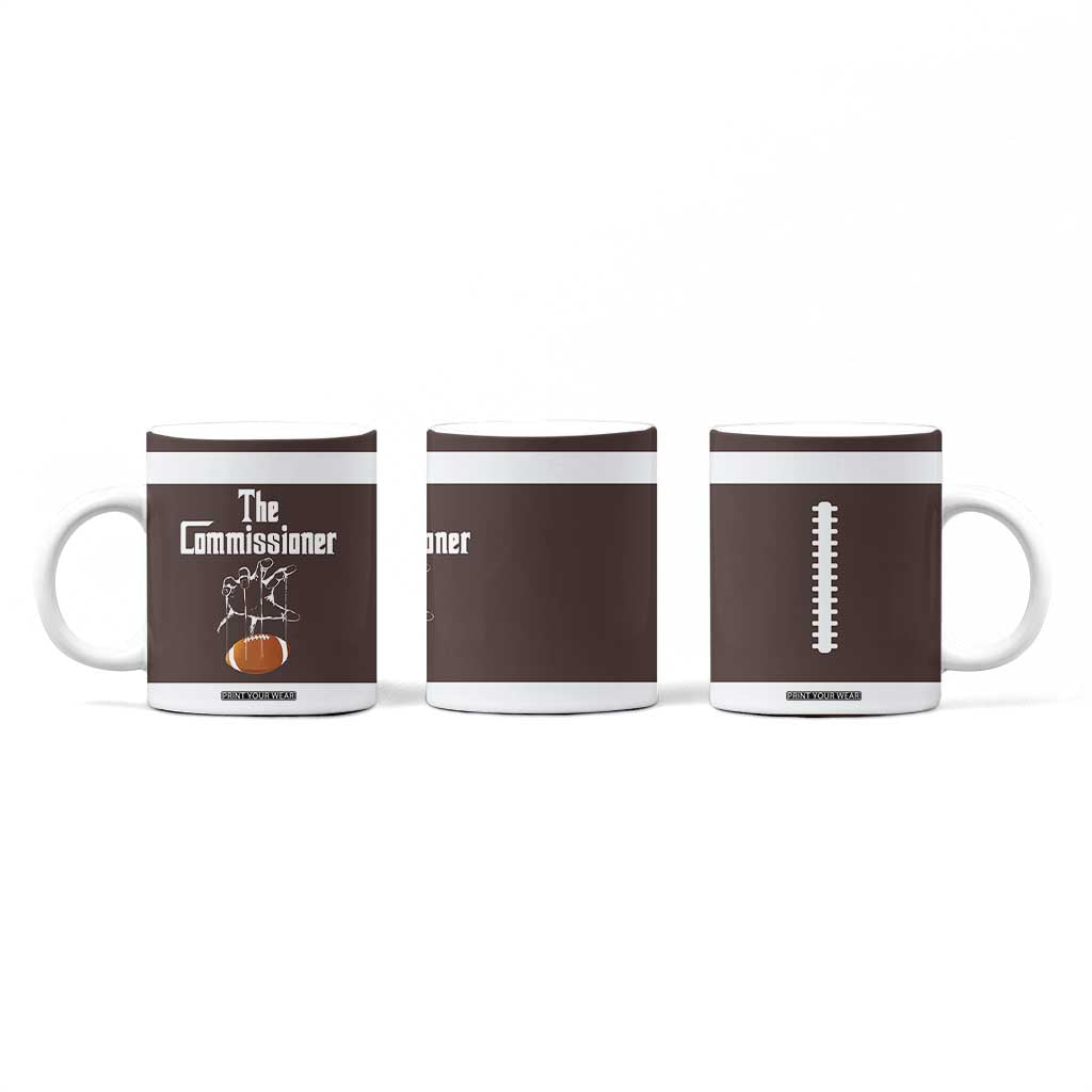 Fantasy Football Commissioner Draft Party Commish FFL Coffee Mug Sports Party Gifts TB10 Print Your Wear