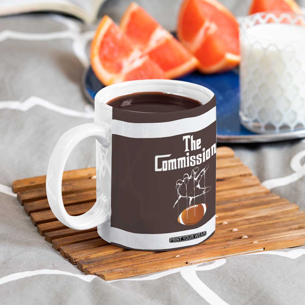Fantasy Football Commissioner Draft Party Commish FFL Coffee Mug Sports Party Gifts TB10 Print Your Wear