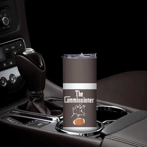 Fantasy Football Commissioner Draft Party Commish FFL Skinny Tumbler Sports Party Gifts TB10 Print Your Wear