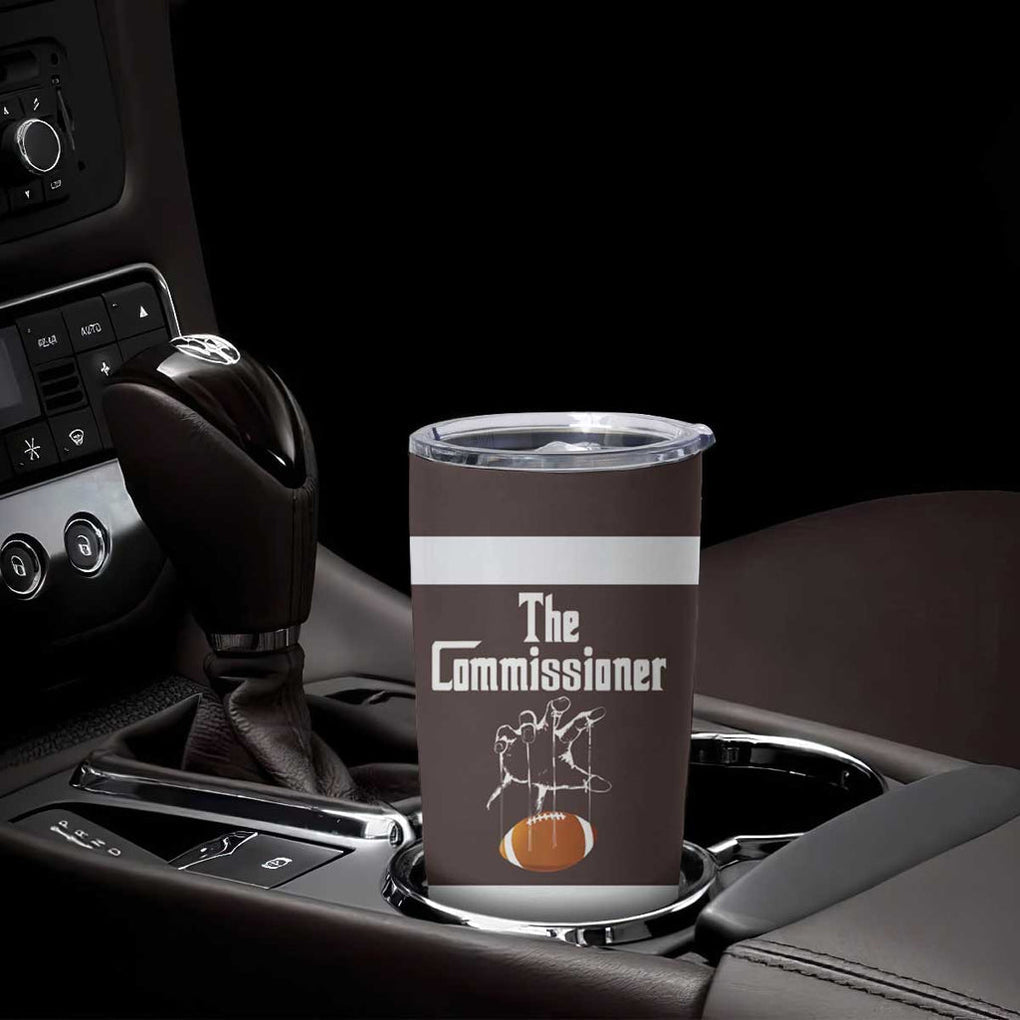 Fantasy Football Commissioner Draft Party Commish FFL Tumbler Cup Sports Party Gifts TB10 Print Your Wear