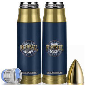 Fantasy Football Legend Bullet Tumbler Funny Draft Party TB10 Navy Print Your Wear