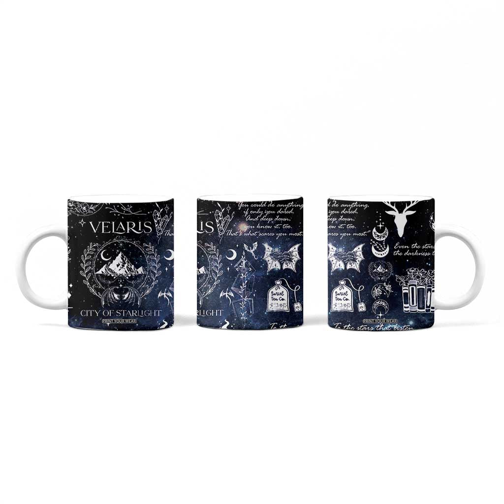 Velaris City Of Starlight Coffee Mug Fantasy Night Sky Bookish Book Lovers TB10 Print Your Wear