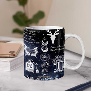 Velaris City Of Starlight Coffee Mug Fantasy Night Sky Bookish Book Lovers TB10 Print Your Wear