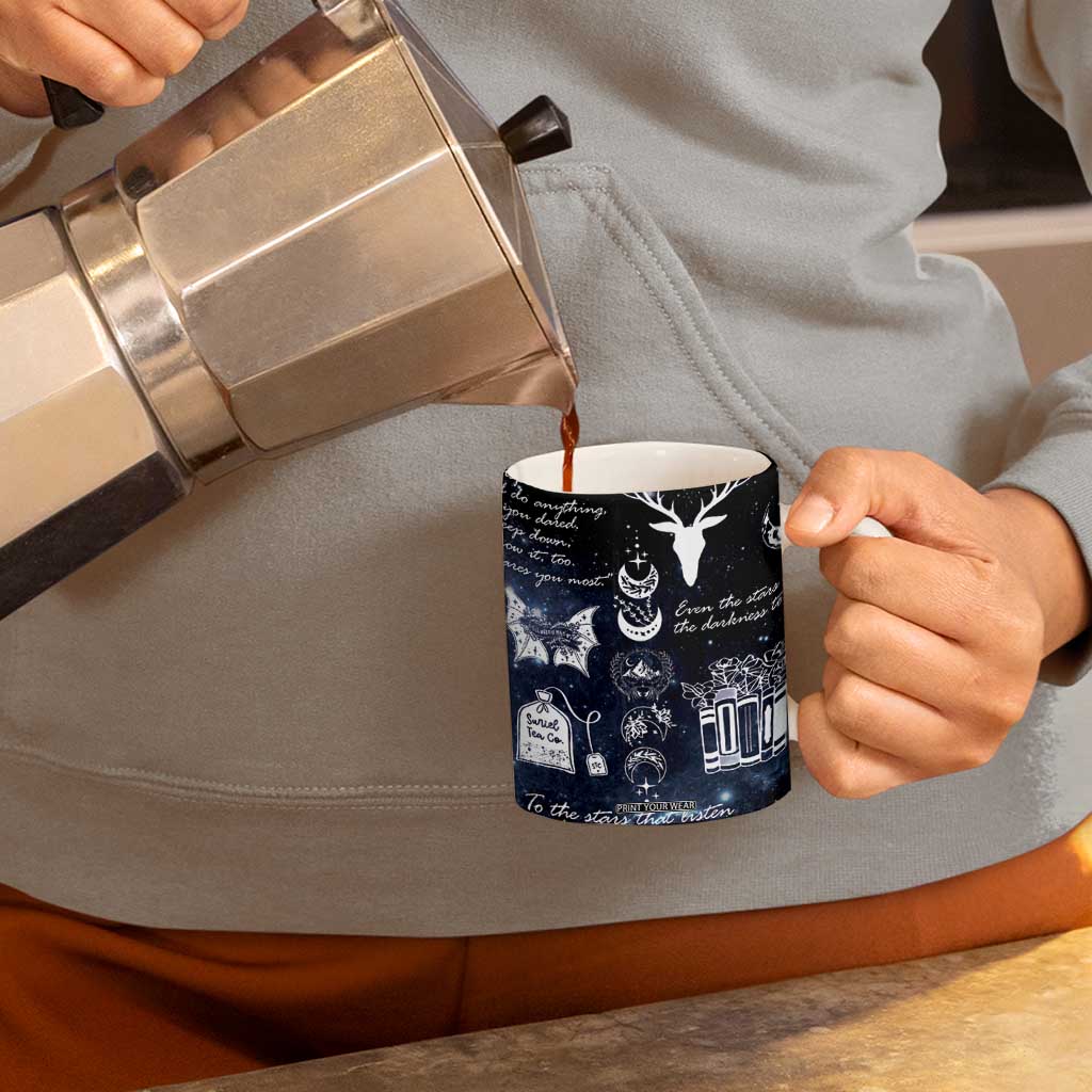 Velaris City Of Starlight Coffee Mug Fantasy Night Sky Bookish Book Lovers TB10 Print Your Wear
