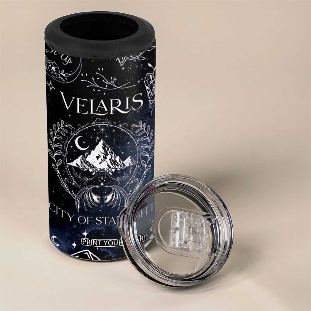 Velaris City Of Starlight 4 in 1 Can Cooler Tumbler Fantasy Night Sky Bookish Book Lovers TB10 Print Your Wear