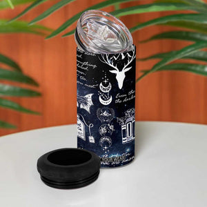 Velaris City Of Starlight 4 in 1 Can Cooler Tumbler Fantasy Night Sky Bookish Book Lovers TB10 Print Your Wear