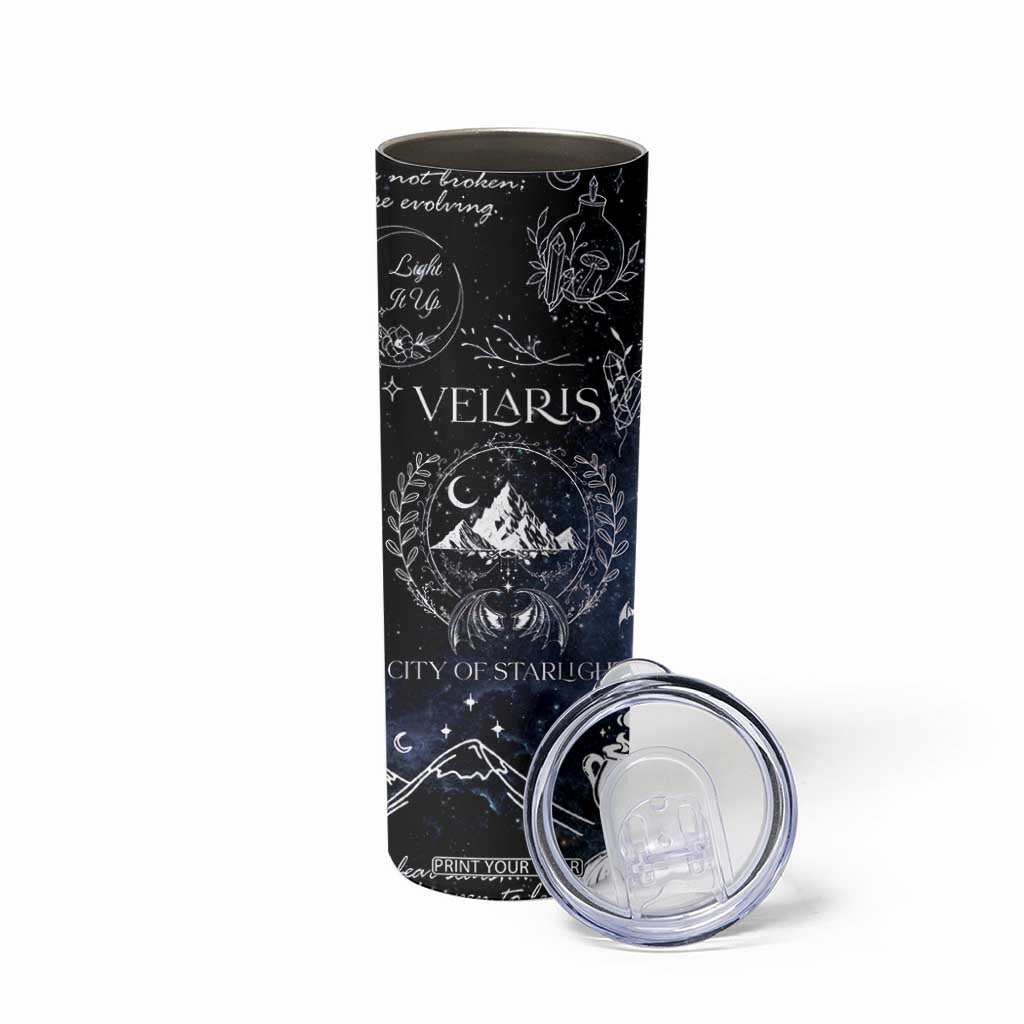 Velaris City Of Starlight Skinny Tumbler Fantasy Night Sky Bookish Book Lovers TB10 Print Your Wear