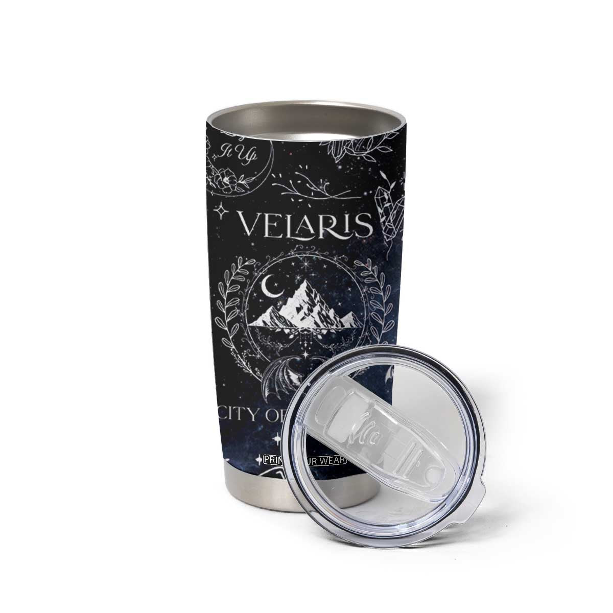 Velaris City Of Starlight Tumbler Cup Fantasy Night Sky Bookish Book Lovers TB10 Print Your Wear