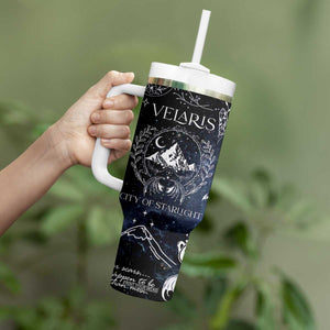 Velaris City Of Starlight Tumbler With Handle Fantasy Night Sky Bookish Book Lovers TB10 Print Your Wear