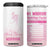 Personalized Breast Cancer Survivor 4 in 1 Can Cooler Tumbler Custom Name Pink Ribbon Chemo Care TB10 One Size: 16 oz Pink Print Your Wear