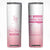 Personalized Breast Cancer Survivor Skinny Tumbler Custom Name Pink Ribbon Chemo Care TB10 Pink Print Your Wear