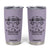 Harris Walz 2024 Tumbler Cup Mind Your Own Damn Business Madam President Girl Power TB10 Purple Print Your Wear