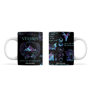 Velaris City Of Starlight Coffee Mug Fantasy Celestial City Night Sky Bookish Book Lovers TB10 Galaxy Print Your Wear