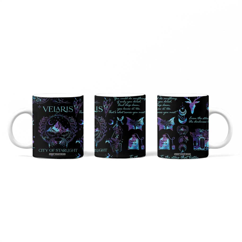 Velaris City Of Starlight Coffee Mug Fantasy Celestial City Night Sky Bookish Book Lovers TB10 Print Your Wear