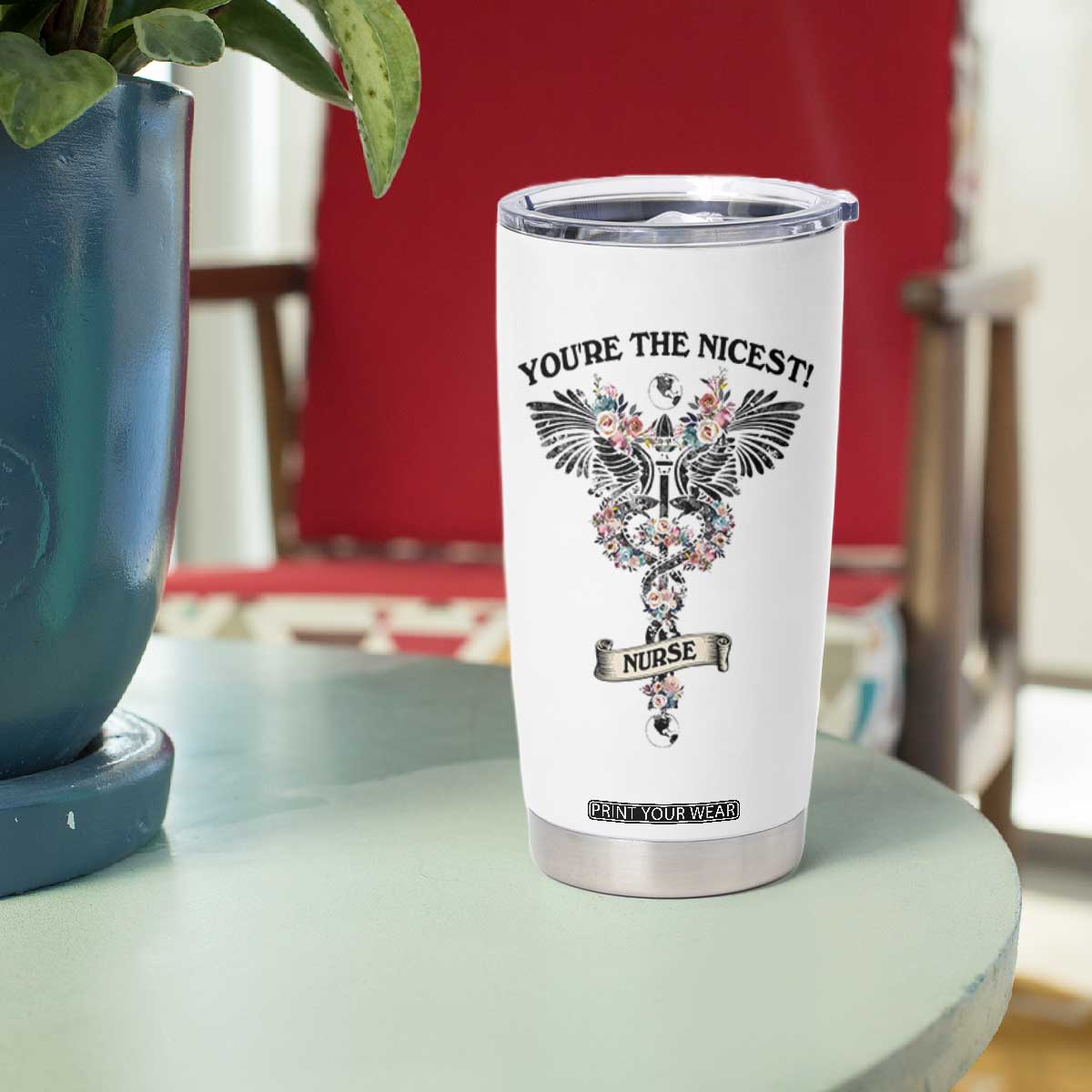 Nurse Gifts For Women Tumbler Cup Nurse Appreciation Thank You Gift For RN Hospital Staff TB10 Print Your Wear