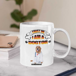 Veterinarian Gifts Coffee Mug Trust Me Im A Dogtor Doctor Vet Tech Funny Dog Gifts TB10 Print Your Wear