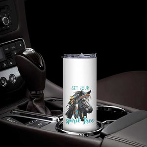 Horse Lovers Skinny Tumbler Cowgirl Cowboy Equestrian Gifts TB10 Print Your Wear
