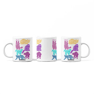 Cat Lover Gifts Coffee Mug Kitten Quotes From Famous Writers Authors and Feline Lovers TB10 Print Your Wear