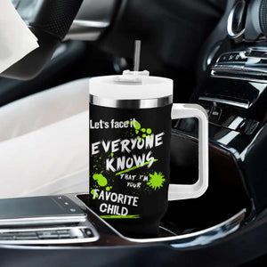 Mom Dad Gifts Tumbler With Handle Funny I'm Your Favorite Child Parents Gifts for Couples TB10 Print Your Wear