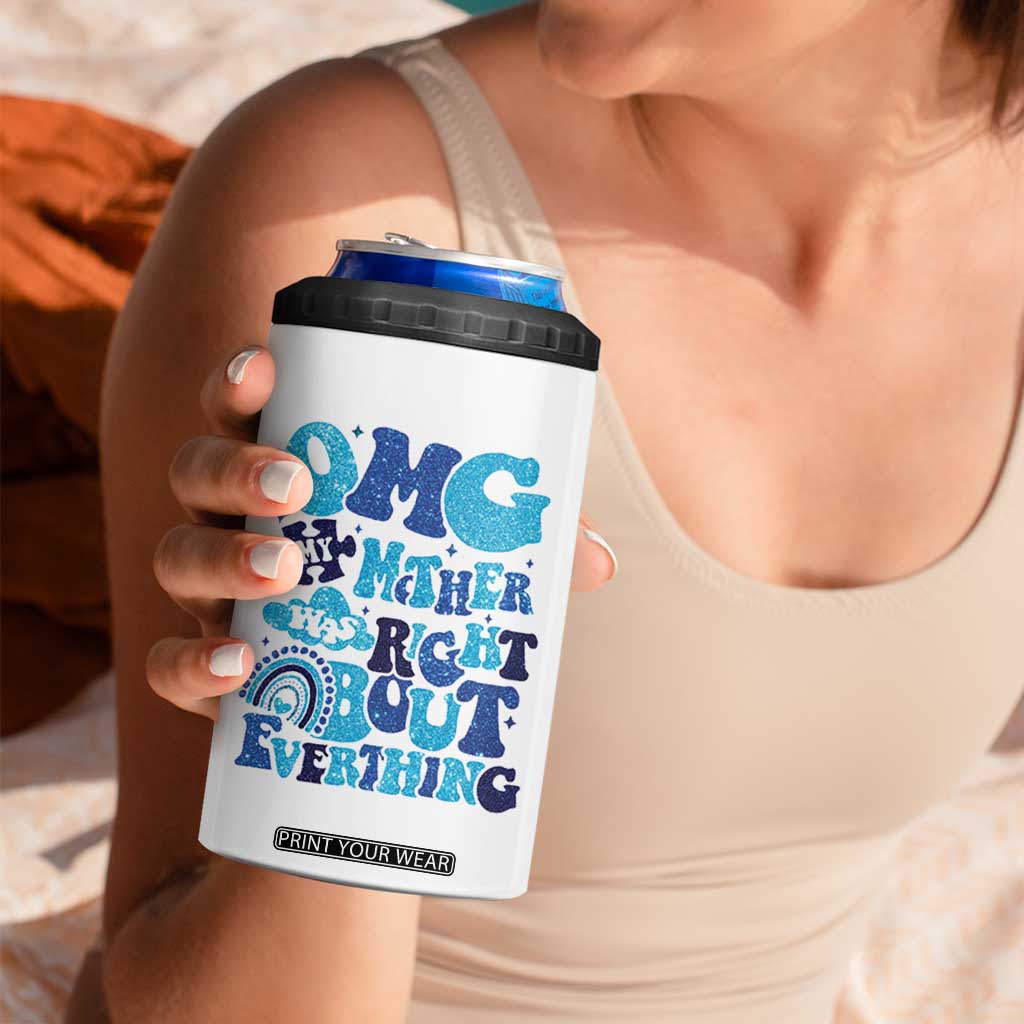 Funny Gifts For Mom 4 in 1 Can Cooler Tumbler Mommy Mama Momma Gift Ideas Mothers Day Gifts TB10 Print Your Wear