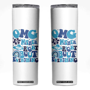 Funny Gifts For Mom Skinny Tumbler Mommy Mama Momma Gift Ideas Mothers Day Gifts TB10 White Print Your Wear
